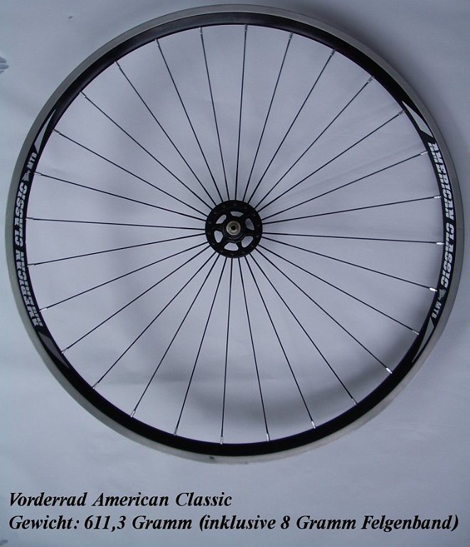 Vorderrad American Classic